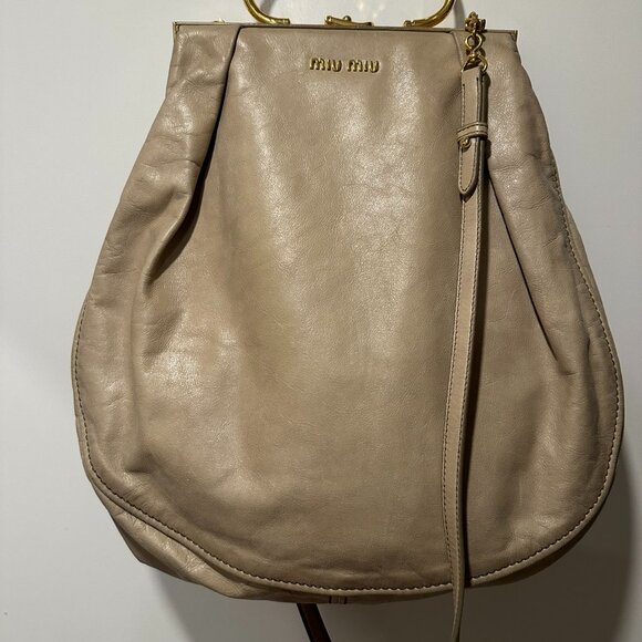 Miu Miu Leather Crossbody Bag - Picture 3 of 7